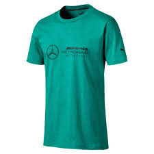 Mercedes Amg Petronas Short Sleeve Men S Tee Spectra Green Heather Puma Mercedes Amg Petronas Puma United Kingdom Mercedes Amg Men Short Sleeve Mens Tees