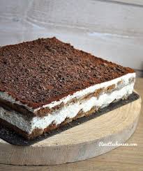 Tiramisu Sous Forme D Entremets Recettes By Hanane Recette By Hanane Gateau Sans Cuisson Patisserie