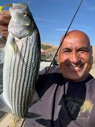 Fish number two in the fast water