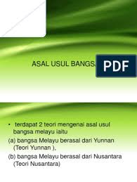 Masyarakat melayu borneo utara (sabah) dan kalimantan termasuk juga brunei menggelar kaum tausug sebagai orang suluk. Asal Usul Bangsa Melayu Tutrial En Kujang