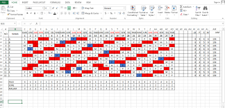 Cara efektif memindahkan / menggeser kolom tabel excel dengan drag & drop, cut copy paste dan kelihatannya mungkin sepele, tetapi yakinlah. 9 Rumus Simpel Membuat Jadwal Kerja Shift Hook Kanan