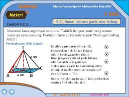Mengoptimalkan proses belajar mengajar dan terdapat. Dimensi Tiga Peta Konsep Media Pembelajaran Matematika Interaktif