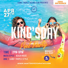 Kings Day Poolparty - Dushi Guide