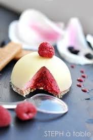 Dome Chocolat Blanc Mousse De Framboises Cœur Coulant Dome Chocolat Gateaux Et Desserts Recettes Sucrees
