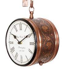 Reviews of best wall clocks in india 2021. Metal Antique 8 Double Sided Station Clock Ablaze India Id 12742155873
