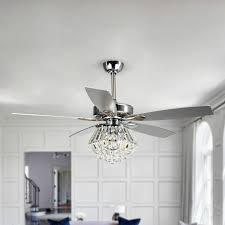 Are there any special values on ceiling fans with lights? 52 Remote Control Ceiling Fan Lights Invisible Crystal Chandelier Ceiling Fans Ebay