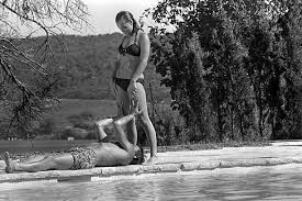 French Actor Alain Delon And Austrian Born Actress Romy Schneider On The Set Of The Swimming Pool La Piscine In 1968 In Saint Romy Schneider Alain Delon Romy