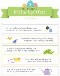 Print your treasure hunt clues here! Easter Egg Hunt Ideas For Kids Free Printable Clues