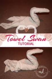 Towel folding design towel folding step by step towel folding machine towel folding bear towel folding swan towel folding ideas. Towel Swan Tutorial Easy