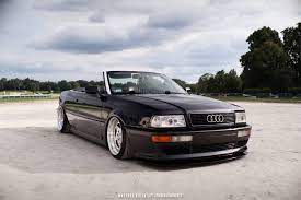 Foto Van Bagged Audi Cabrio By Vitek Audi Convertible Audi Cabriolets