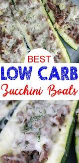 Keto Low Carb Zucchini Boats With Ground Beef Recetas Ceto Recetas Vegetarianas Frutas Y Verduras