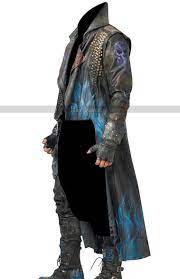 Pin On Descendants 3 Hades Studded Leather Coat