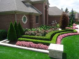 Double Hedge Idea Front House Landscaping Front Lawn Landscaping Front Yard