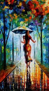Running Towards Love By Leonid Afremov Oil Painting On Canvas Art Painting Canvas Painting