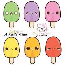 Glace Kawaii Dessin Kawaii Glace Glace Kawaii Dessin Kawaii