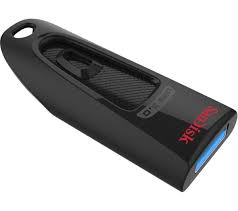 It doesn't i've formatted the drive as fat32, using various utilities that allow that for more than 32gb, and i also have a 64gb corsair usb 3.0 drive which is recognized by. Buy Sandisk Ultra Usb 3 0 Memory Stick 128 Gb Black Free Delivery Currys