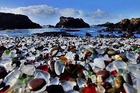 Uberfacts On Twitter Glass Beach California Beach Glass Beaches In The World