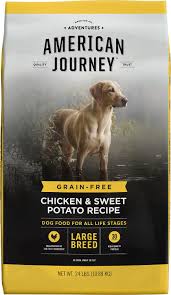 American Journey Large Breed Chicken Sweet Potato Recipe Grain Free Dry Dog Food 24 Lb Bag