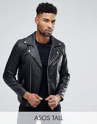 Discover Fashion Online Leather Jacket Leather Jacket Men Black Leather Biker Jacket