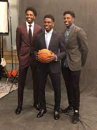 Jun 04, 2021 · milwaukee bucks guard jrue holiday has won the joe dumars trophy as the nba player who best represents the ideals of sportsmanship on the court. Nba Draft On Twitter Family Business Justin Holiday Jrue Holiday Accompany Their Brother Aaron Holiday At The Nbadraftlottery
