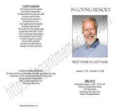 If you are running a business, you can prepare your business flyers to expand your business and to let the world know what your business is all about. Blank Funeral Program Template Memorial Elegant Memorials