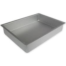 Pme Aluminium Oblong Cake Pan 9 X 13 X 3 Inch Deep In 2020 Hard Anodized Cookware Oblong Cake Pans