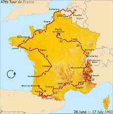 Le tour de france est une course de vélo. Tour De France 1960 Wikipedia