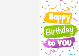 Simply choose a design and add your own text. 2 Free Happy Birthday Card Printables Freebie Finding Mom