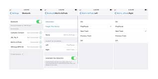 Select the ear tip fit test option and then continue and play buttons when prompted. Ios 11 How To Customize Airpods Controls 9to5mac