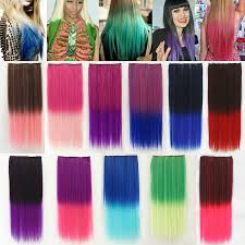 Here are the best hair dye hacks and hair color tips according to professional hairstylists and colorists who walked us once you better understand that, selecting a color becomes less complicated, says lee. 9 Different Colors 60cm Long Straight Ombre Style Dip Dye Festival Party 5 Clips Clip In Hair Extensions Synthetic Hair Clip Book Clip On Hair Braidsclip Gun Aliexpress