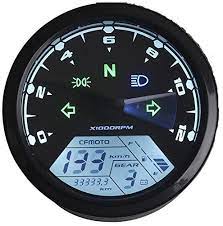 Reddragonfly Mph Kmh 199 Km H 12000 Rpm Lcd Digital Speedometer Tachometer Odometer For Honda Motorcycle Scoote Tachometer Motorcycle Motorcycle Accessories