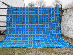 Blue tapestry wall hanging mandala tapestries indian cotton bedspread picnic bed sheet blanket wall art hippie tapestry. Classic Blue And Green Welsh Tapestry Blanket Jen Jones Welsh Quilts And Blankets