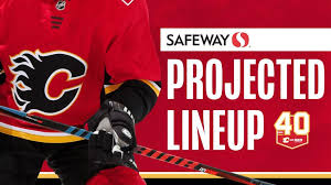 Projected Lineup Flames Vs Avalanche