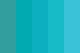 Cool tones thread matching harmonious thread colors nature needlework colors summer tones in needlepoint turquoise thread pairing. Turquoise Blue Shades Color Palette