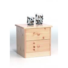Apportez une pointe de douceur et de naturel, dans votre chambre avec ce magnifique meuble de rangement en bois massif. Chevet Style Nature En Pin Massif H 41 Cm Diabolo Matelpro