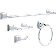 Escape ordinary in your bathroom with polished chrome bathroom accessories. Polished Chrome Bathroom Hardware Set Bath Accessories Towel Bar Ring Holder Bath Selfiestar Bathroom Accessory Sets