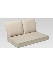 Find outdoor cushions in a variety of colors and patterns to match with your patio, deck, yard, or balcony decor. Outdoor Loveseat With Cushions Lohan Patio