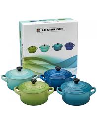 Son ideales tanto para una presentación original de. Le Creuset Set Of 4 Mini Casseroles Cooking Dining Cookware