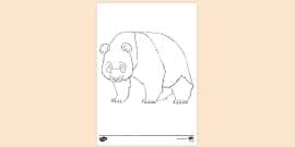 They're now considered \ vulnerable\ to extinction. Free Red Panda Colouring Colouring Sheets