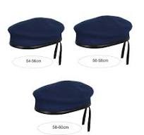 Men Wool Blend Berets Adjustable Army Military Type Hat ...