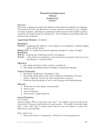 Stimulus And Response Worksheet 2 With Answers