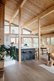 A Home In The Hills Of Malibu Cabin Interior Design Wood Interior Design Modern Cabin