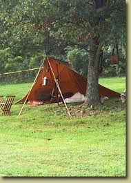 Diamond Shelter Tent Outdoor Bushcraft Skills