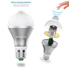 To extend your trådfri motion sensor kit with another bulb, install the bulb and turn on the main power switch. Motion Sensor Light Bulb Amorno 9w E26 E27 Smart Pir Led Light Bulb Auto On Off Night Lights For Stairs Garage Corrido Walkway Yard Hallway Patio Carport Co Light Sensor Motion Sensor Lights Led Light Bulb