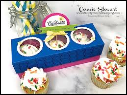These diy cupcake box inserts are so easy to make. A Diy Cupcake Box You Ll Love To Make Simply Simple Stamping