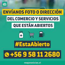 Las últimas noticias locales, nacionales e internacionales. Meganoticias Twitterren Estaabierto A Traves De Whatsapp Informanos Sobre Los Locales Comerciales Y Servicios Que Esten Disponibles Es Importante Conocer Su Ubicacion Exacta Para Colaborar Con Quienes Necesiten Acudir A Ellos