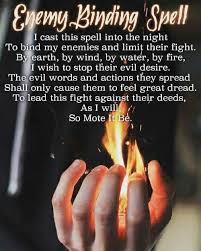 Binding Spell Wiccan Spell Book Witchcraft Spell Books Revenge Spells