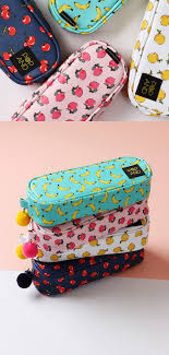 Popand Pom Pom Pouch School Diy Pencil Case Design Diy School Supplies