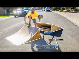 How To Make A 100 Diy Skatepark Ramp For Beginners In 2 Hours Youtube
