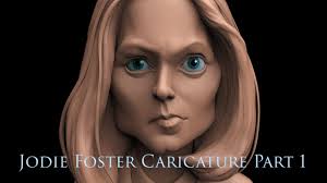 Jodie Foster Caricature Part 1